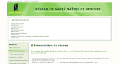 Desktop Screenshot of naitreetdevenir.e-santepaca.fr